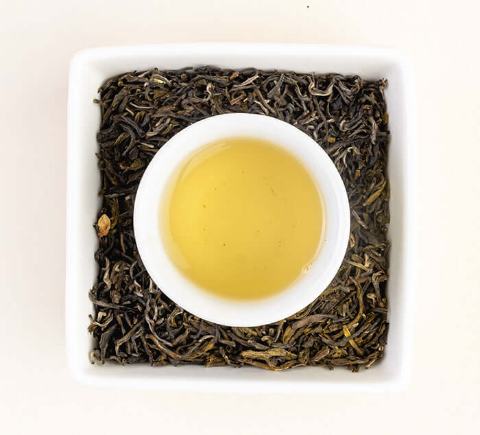 Organic Jasmine Tea Chinese Jasmine Green Tea, Loose Leaf Tea Spot