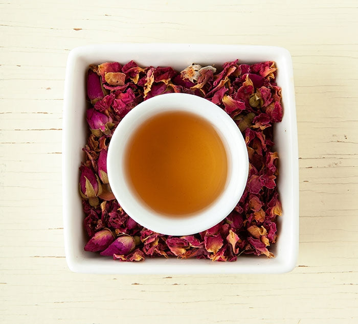 Rosebuds and Petals Tea Steeped