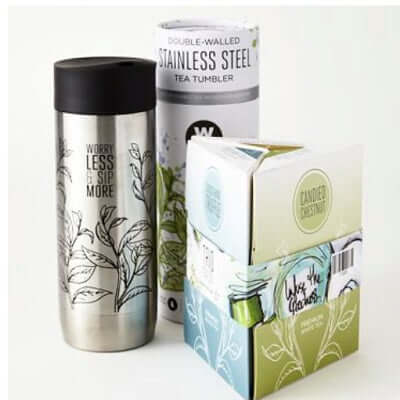 holiday-themed tea flavors set