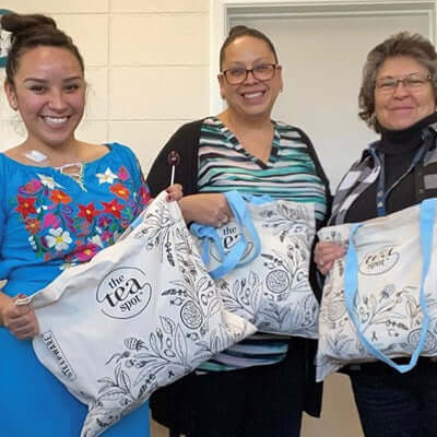 The Tea Spot teams-up with Can'd Aid