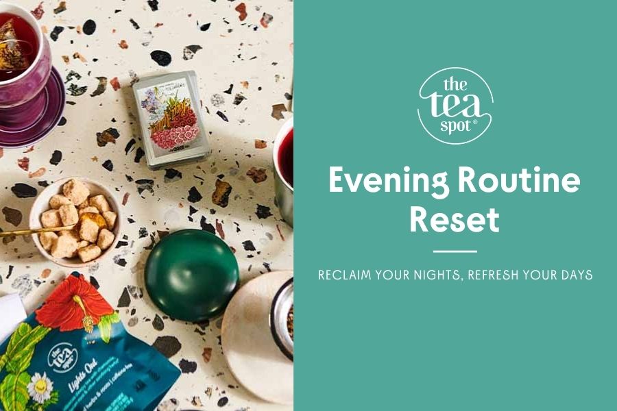 evening routine reset. reclaim your nights, refresh your days