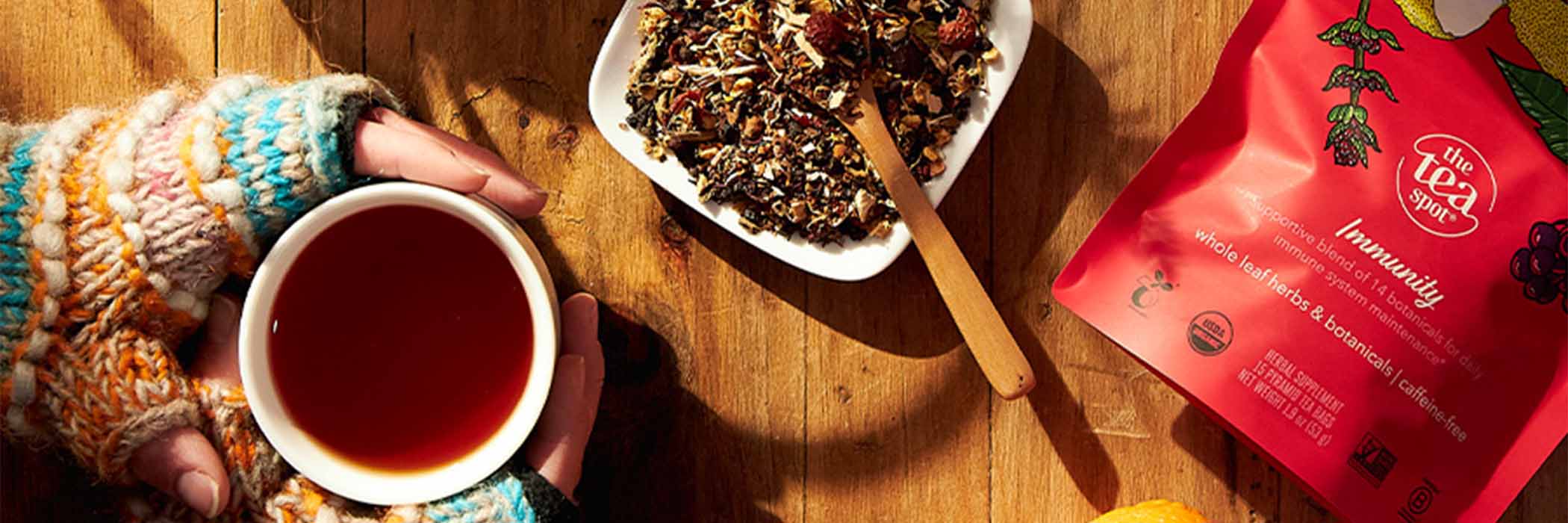 Flu & Cold Teas - Antiviral, Immune, Sore Throat, Sleepy | Tea Spot