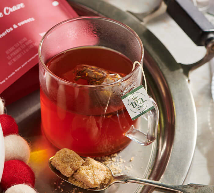Candy Cane Craze: White Chocolate Peppermint Rooibos Herbal | Tea Spot