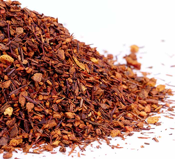 a pile of loose leaf herbal cinnamon tea