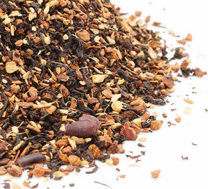 loose leaf chai tea in a pile
