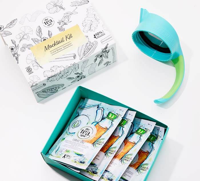 Craft Cold Brew Tea Kit - Cold Brew Filter & Tea Sampler | Tea Spot ...