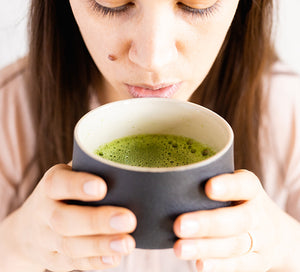 Sipping Matcha