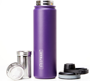 Simple Modern Insulated Tumbler with Lid and Straw | Cup Stainless Steel Water Bottle Travel Mug | Her Him | Classic | 28oz | Lavender Mist