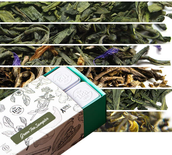 Green Tea Sampler - Premium Loose Leaf Green Teas Sampler | Tea Spot ...