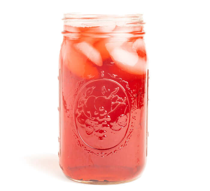 Hibiscus Iced Tea Brewed