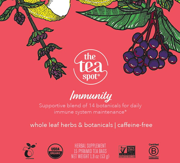 
                  
                    Organic Immunity Tea
                  
                