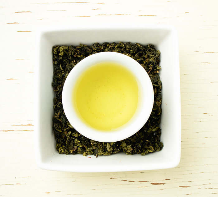Iron Goddess Oolong Tea Steeped