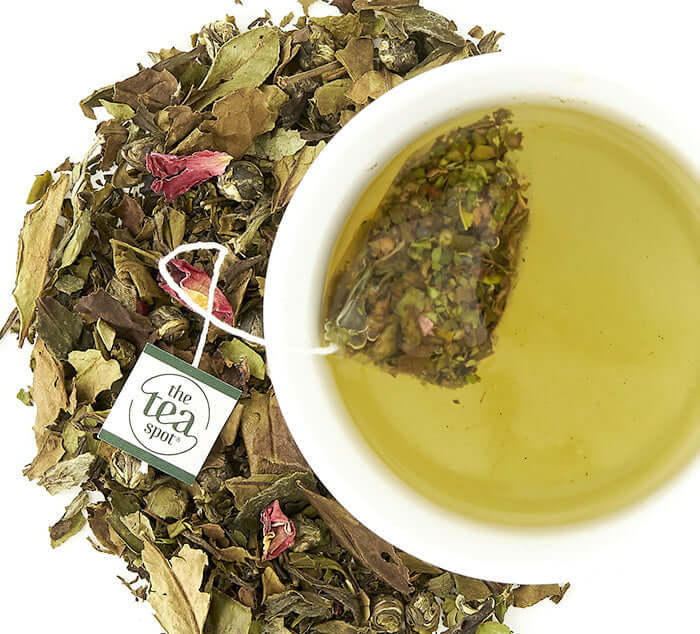 White Jasmine & Rose Tea - Loose Leaf Meditative Mind Tea | Tea Spot ...