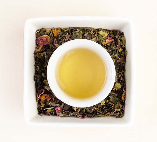 White Jasmine & Rose Tea - Loose Leaf Meditative Mind Tea | Tea Spot