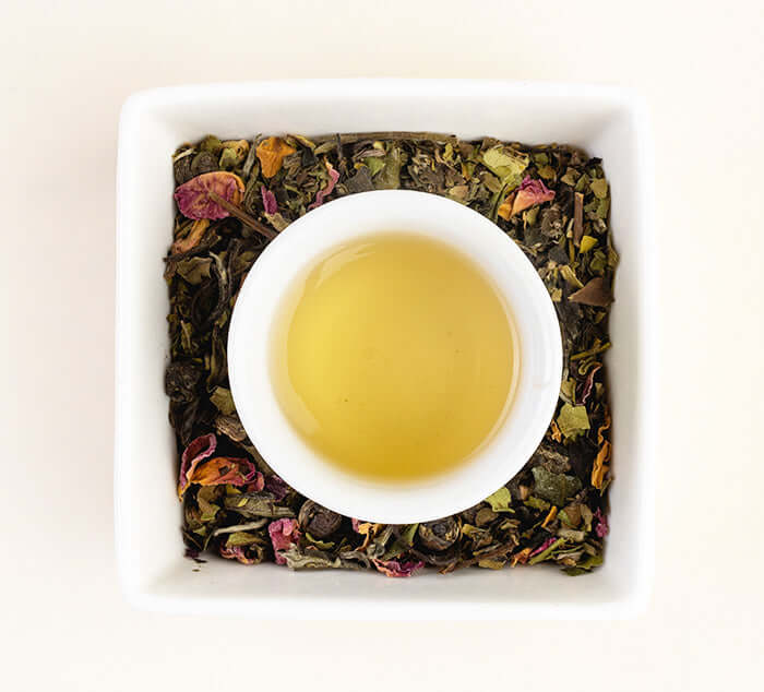 White Jasmine & Rose Tea - Loose Leaf Meditative Mind Tea | Tea Spot ...