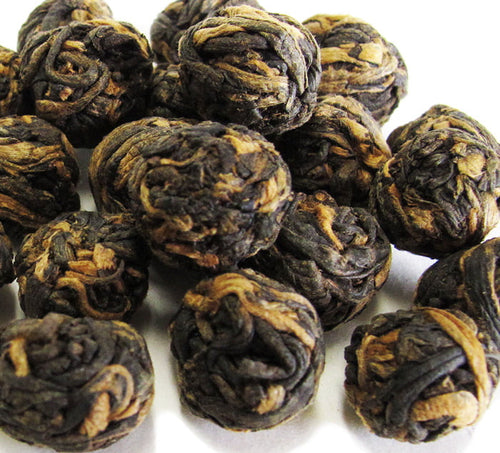 Organic Black Dragon Pearls Tea