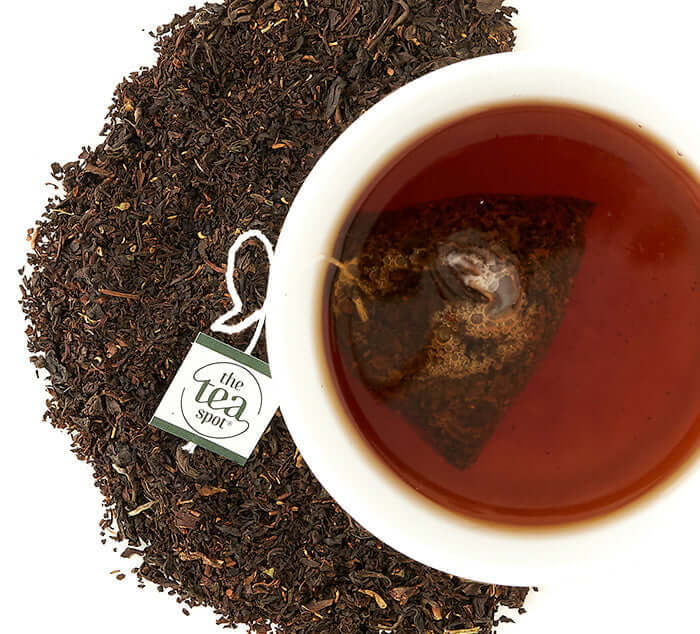 English Breakfast Tea Sachet Steeped