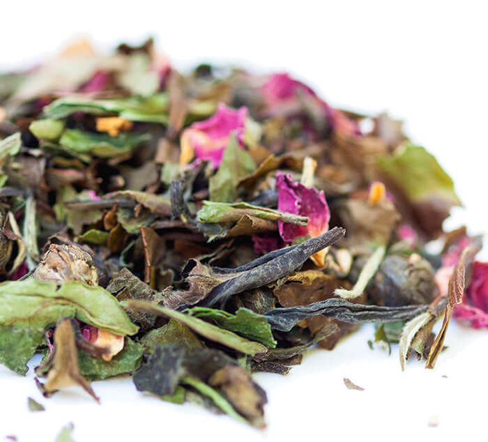 White Jasmine & Rose Tea - Loose Leaf Meditative Mind Tea | Tea Spot ...
