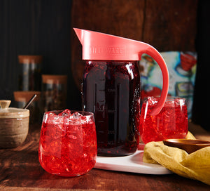 pink cold brew pitcher