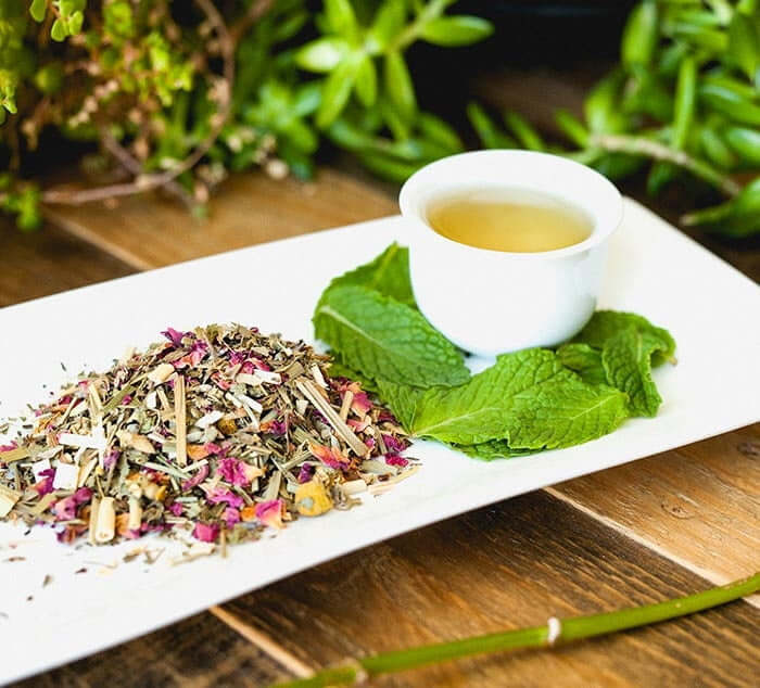Lemon Herbal Tea with Pink Rose Petals - Pink Rose Lemonade | Tea Spot