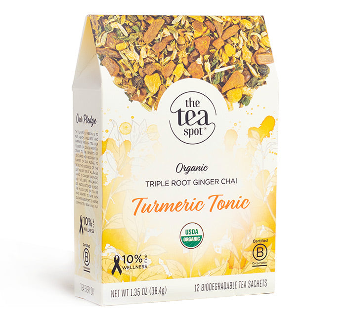 Turmeric Tonic, Organic - Box, 12 Sachets